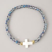 Simple Style Classic Style Solid Color Artificial Crystal Beaded Women's Bracelets sku image 12