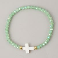 Simple Style Classic Style Solid Color Artificial Crystal Beaded Women's Bracelets sku image 13