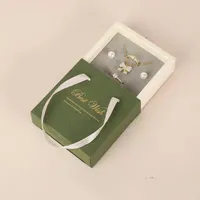 Fashion Letter Paper Jewelry Boxes 1 Piece sku image 2