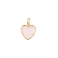 1 Piece 15 * 10mm Copper 18K Gold Plated Heart Shape Polished Pendant main image 6