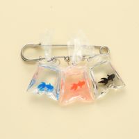Cute Funny Pastoral Fish Alloy Women's Brooches main image 3