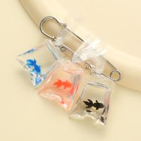 Cute Funny Pastoral Fish Alloy Women's Brooches main image 4