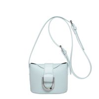 Women's Medium Pu Leather Solid Color Classic Style Bucket Magnetic Buckle Shoulder Bag sku image 4