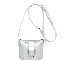 Women's Medium Pu Leather Solid Color Classic Style Bucket Magnetic Buckle Shoulder Bag sku image 5