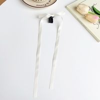 Women's Simple Style Classic Style Bow Knot Plastic Cloth Braid Hair Clip sku image 1