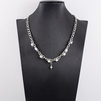 304 Stainless Steel Casual Hip-Hop Cool Style Star Necklace main image 1