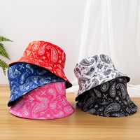 Unisex IG Style Hawaiian Printing Wide Eaves Bucket Hat main image 1