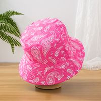 Unisex IG Style Hawaiian Printing Wide Eaves Bucket Hat main image 4