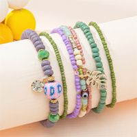 Vacation Ethnic Style Color Block Alloy Glass Beaded Women's Bracelets main image 9