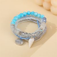 Vacation Ethnic Style Color Block Alloy Glass Beaded Women's Bracelets sku image 4