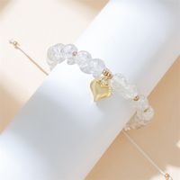 Lässig Einfacher Stil Runden Künstlicher Kristall Legierung Perlen Frau Armbänder main image 4