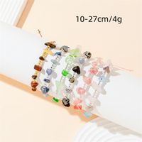 Simple Style Classic Style Color Block Glass Stone Beaded Women's Bracelets main image 2