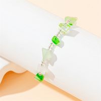 Simple Style Classic Style Color Block Glass Stone Beaded Women's Bracelets main image 6