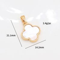 Simple Style Heart Shape Copper Plating Gold Plated Jewelry Accessories sku image 8