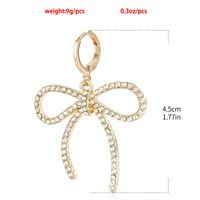 Modern Style Simple Style Bow Knot Copper Handmade Plating 18k Gold Plated Jewelry Set sku image 11