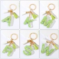 Cute Commute Sequins Alloy Resin Epoxy Bag Pendant Keychain main image 6