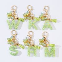 Modern Style Simple Style Commute Sequins Alloy Resin Epoxy Bag Pendant Keychain main image 1