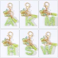 Modern Style Simple Style Commute Sequins Alloy Resin Epoxy Bag Pendant Keychain main image 3