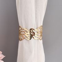 Retro Flower Butterfly Metal Curtain Buckle Artificial Decorations sku image 1