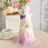 Butterfly Plastic Cloth Party Rudolph Doll main image 3