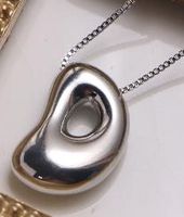 Copper Silver Plated Simple Style Classic Style Plating Letter Pendant Necklace sku image 4