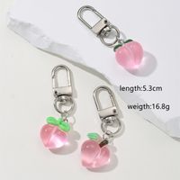 Cute Sweet Fruit Alloy Bag Pendant Keychain main image 2