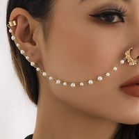 1 Piece Nose Rings & Studs Simple Style Classic Style Solid Color Copper Nose Rings & Studs main image 1