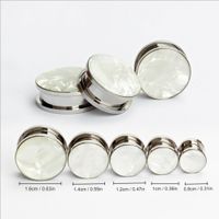 1 Piece Ear Cartilage Rings & Studs Casual Simple Style Solid Color Titanium Steel Auricle main image 2