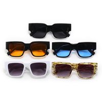 Streetwear Color Block Pc Square Full Frame Women's Sunglasses main image 1