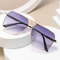 Simple Style Classic Style Color Block Pc Toad Glasses Full Frame Women's Sunglasses main image 5