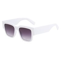 Streetwear Color Block Pc Square Full Frame Women's Sunglasses sku image 3