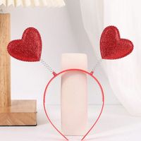 Cute Shiny Heart Shape Plastic Women's Jewelry Set main image 4