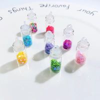 1 Set Diameter 3mm Hole Under 1mm Plastic Star Pendant main image 5