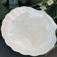 Eine Packung Mit 3 Künstlicher Kristall Ein Naturstein Quadrat Anhänger sku image 14