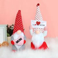 Mother'S Day Letter Heart Shape Cloth Party Rudolph Doll main image 2