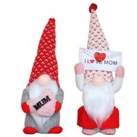 Mother'S Day Letter Heart Shape Cloth Party Rudolph Doll main image 5