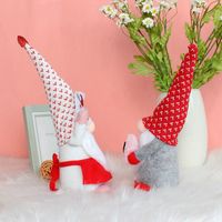 Mother'S Day Letter Heart Shape Cloth Party Rudolph Doll main image 4