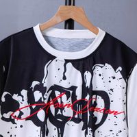 Simple Style Letter Printing Polyester T-shirts & Shirts main image 2