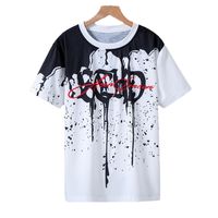 Simple Style Letter Printing Polyester T-shirts & Shirts main image 4