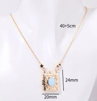 Copper Gold Plated Silver Plated Casual Simple Style Plating Star Pendant Necklace main image 2