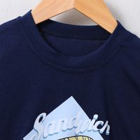 Casual Letter Food Polyester T-shirts & Shirts main image 3