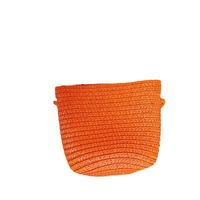 Women's Small Spring Straw Solid Color Vacation Beach Weave Lock Clasp Crossbody Bag Straw Bag main image 3
