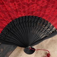 Chinese Style Classical Lace Tassel Folding Fan main image 4