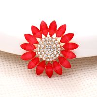 1 Piece Alloy Resin Flower Beads sku image 4