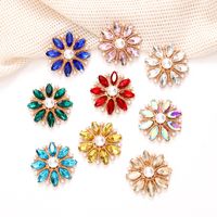 1 Piece Alloy Flower Beads main image 1