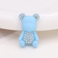 1 Piece Metal Rabbit Bear Beads sku image 1