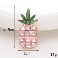 1 Piece Metal Cherry Pineapple Watermelon Beads main image 3