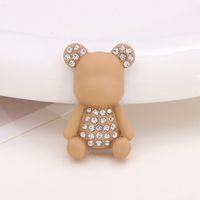 1 Piece Metal Rabbit Bear Beads sku image 7