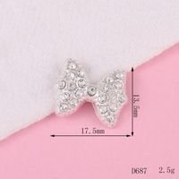 1 Piece Metal Butterfly Bow Knot Beads sku image 5