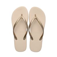 Women's Casual Vacation Solid Color Open Toe Flip Flops main image 4